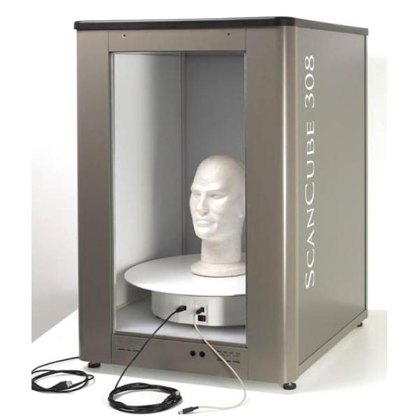 SCANCUBE 308 60X70X88 FOTO STUDIO + 360° + laser - STD308-FLV1-EU
