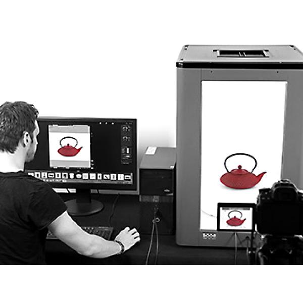 SCANCUBE 308 60X70X88 FOTO STUDIO + 360° + laser - STD308-FLV1-EU